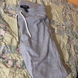 Forever 21 Light Gray Jogger Sweatpants